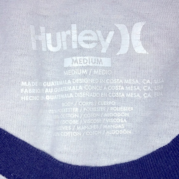 Hurley lightweight T-shirt GUC - Picture 4 of 4